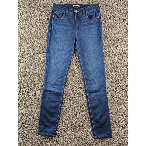 STS Blue Denim - STS Blue Womens Sz 29 Skinny Leg Blue Jeans Dark Wash